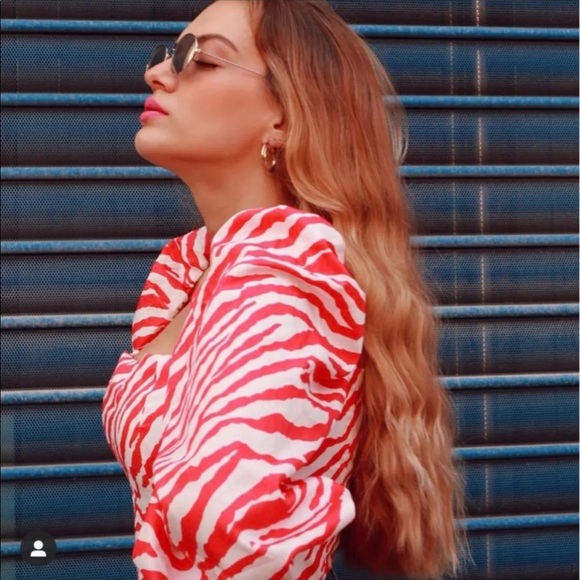 Animal print bodysuit TRF - Picture 7 of 16